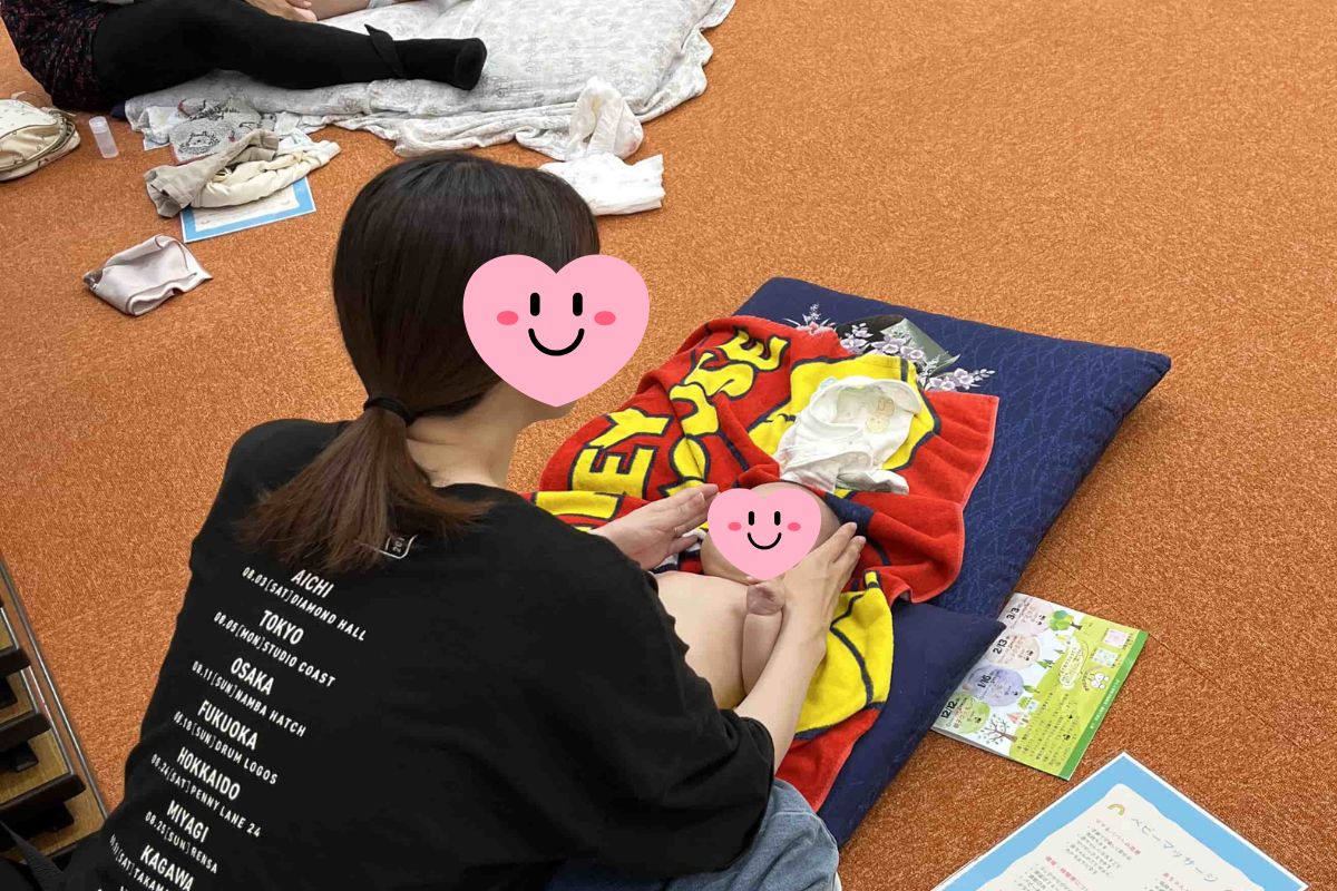 ベビーマッサージ